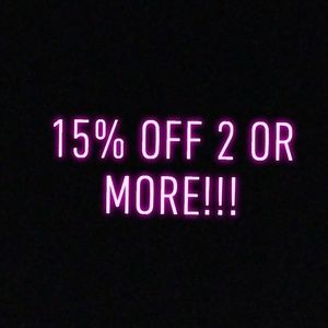 BACK TO SCHOOL SALE!